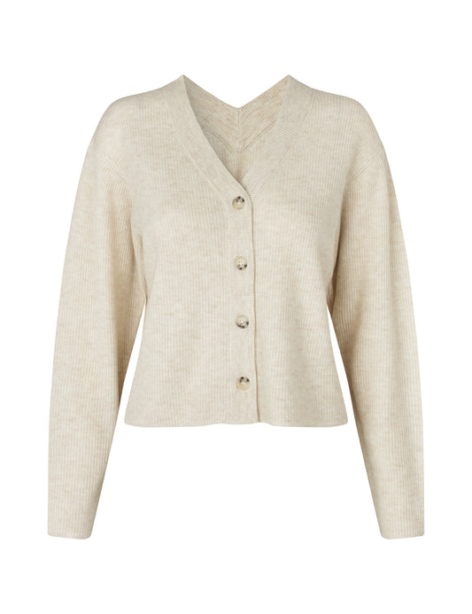 MBYM ASATO Cardigan, sugar melange