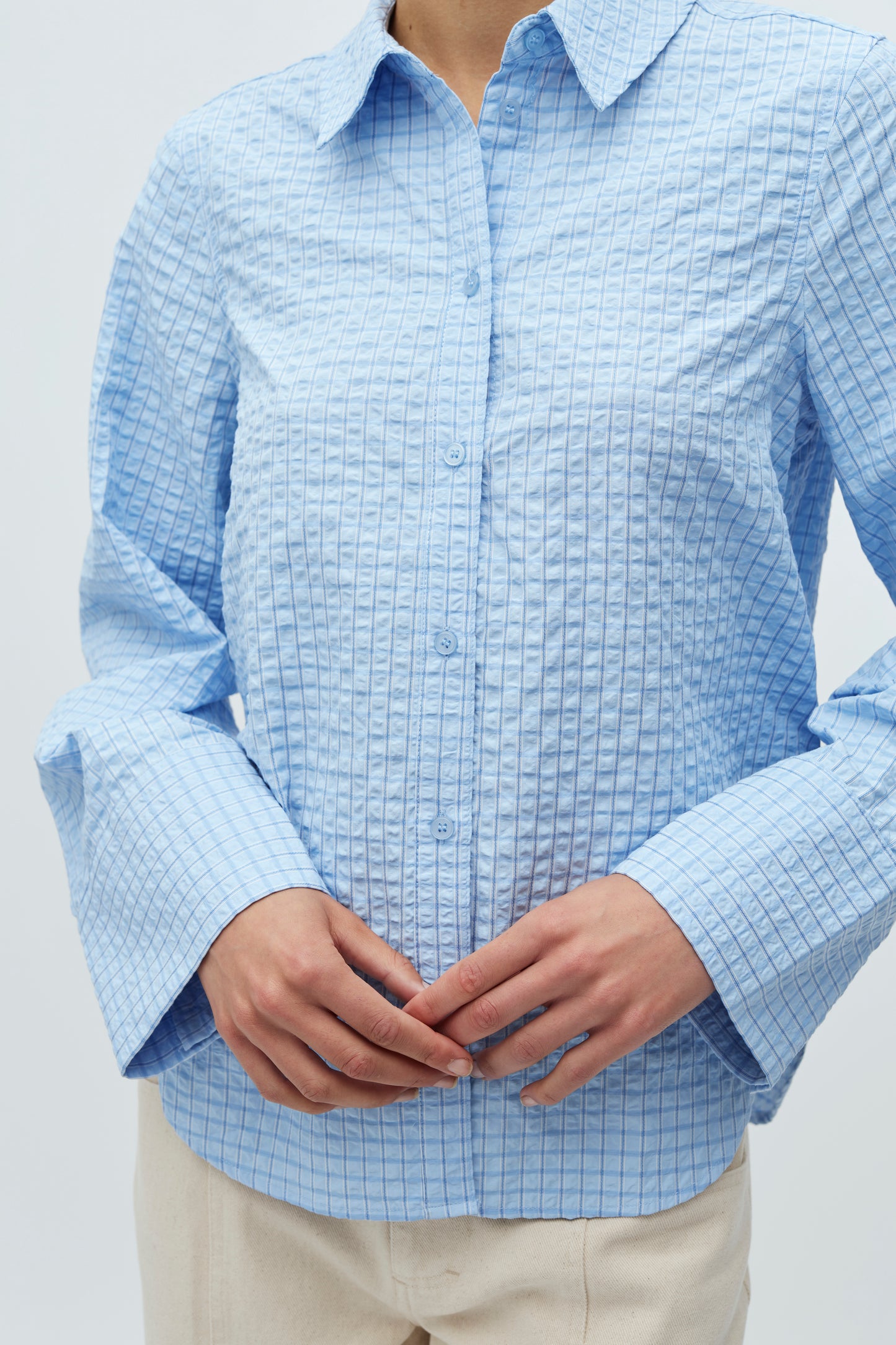 MBYM PHOEBE Bluse, hellblau