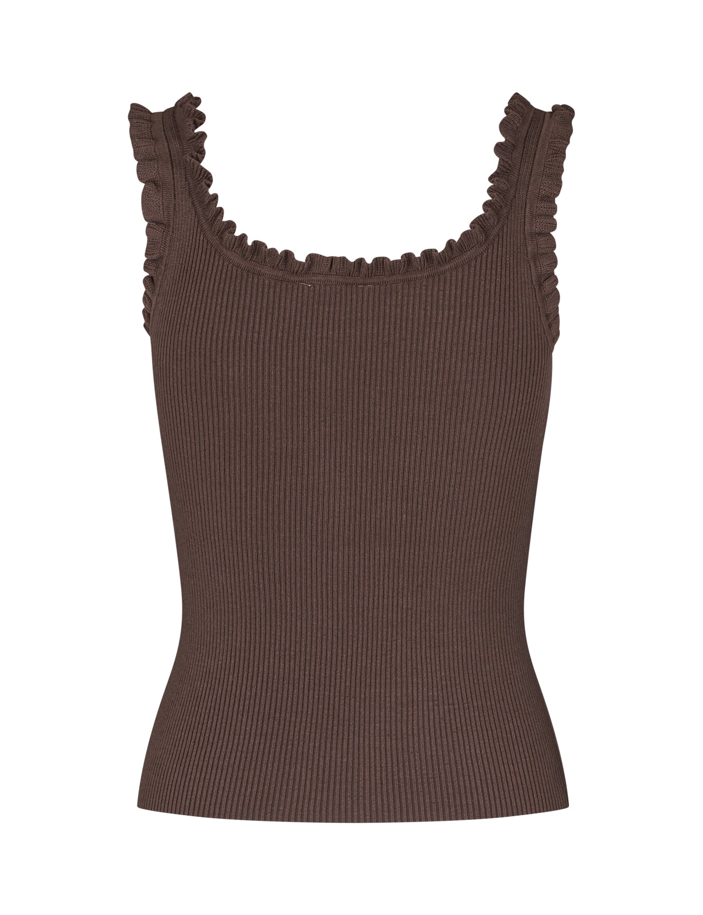 MBYM ELINNE Top, chocolate brown