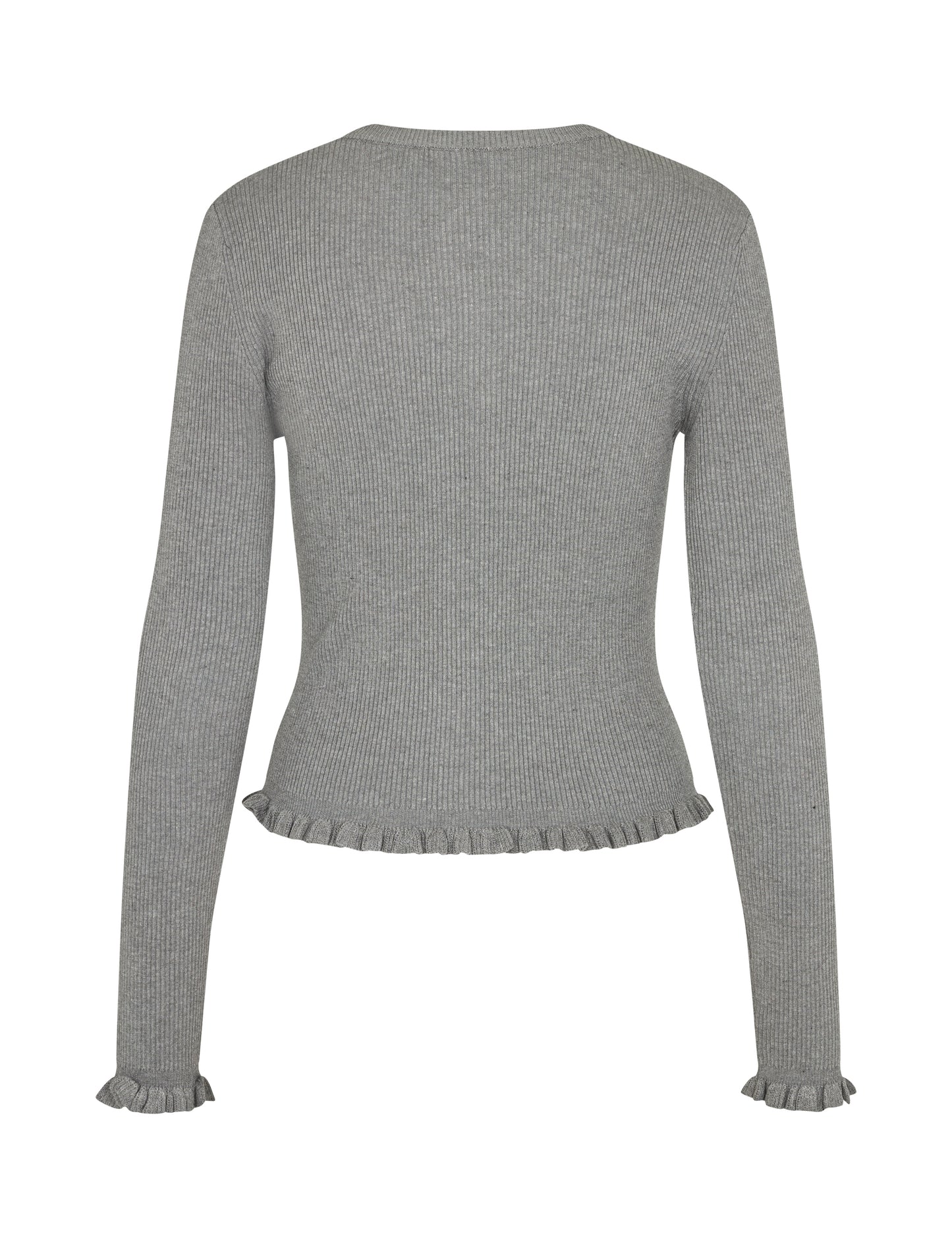 MBYM ANAHERA Cardigan, medium grey melange