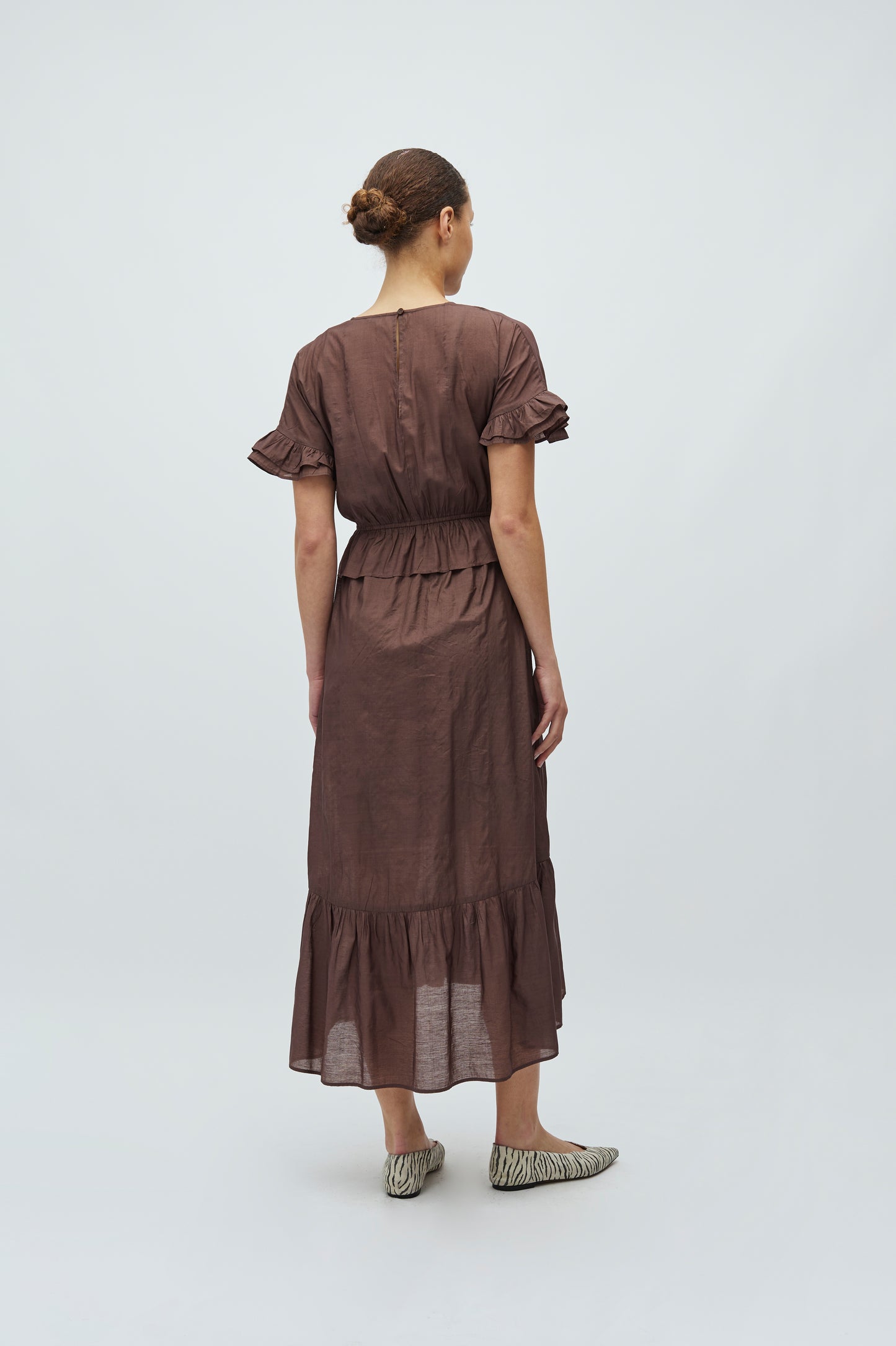 MBYM GUNNOVOR Kleid, chocolate brown