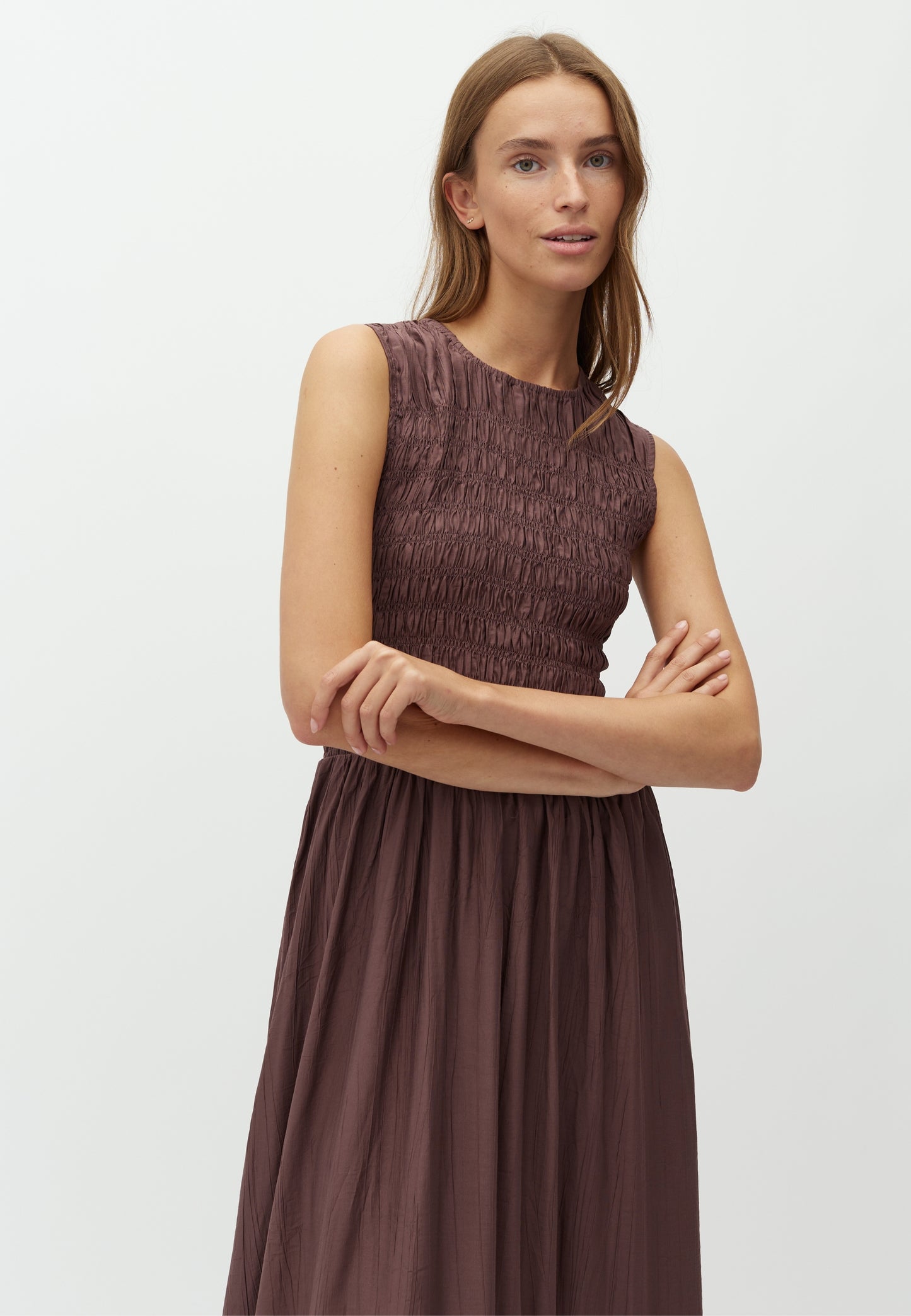 MBYM SORELLIA Kleid, brown lilac