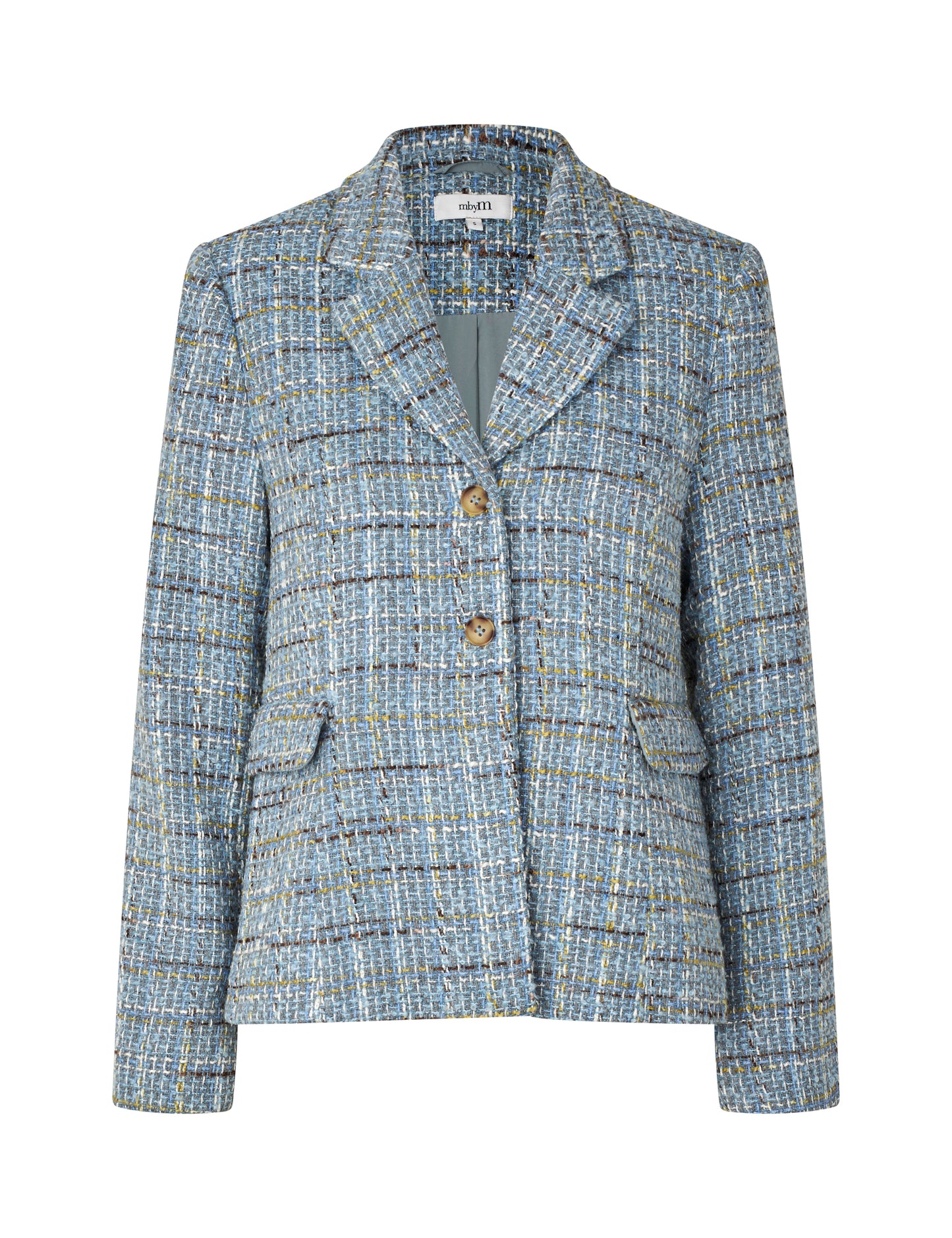 MBYM IVIANNO Blazer, blue tweed