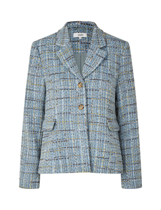 MBYM IVIANNO Blazer, blue tweed