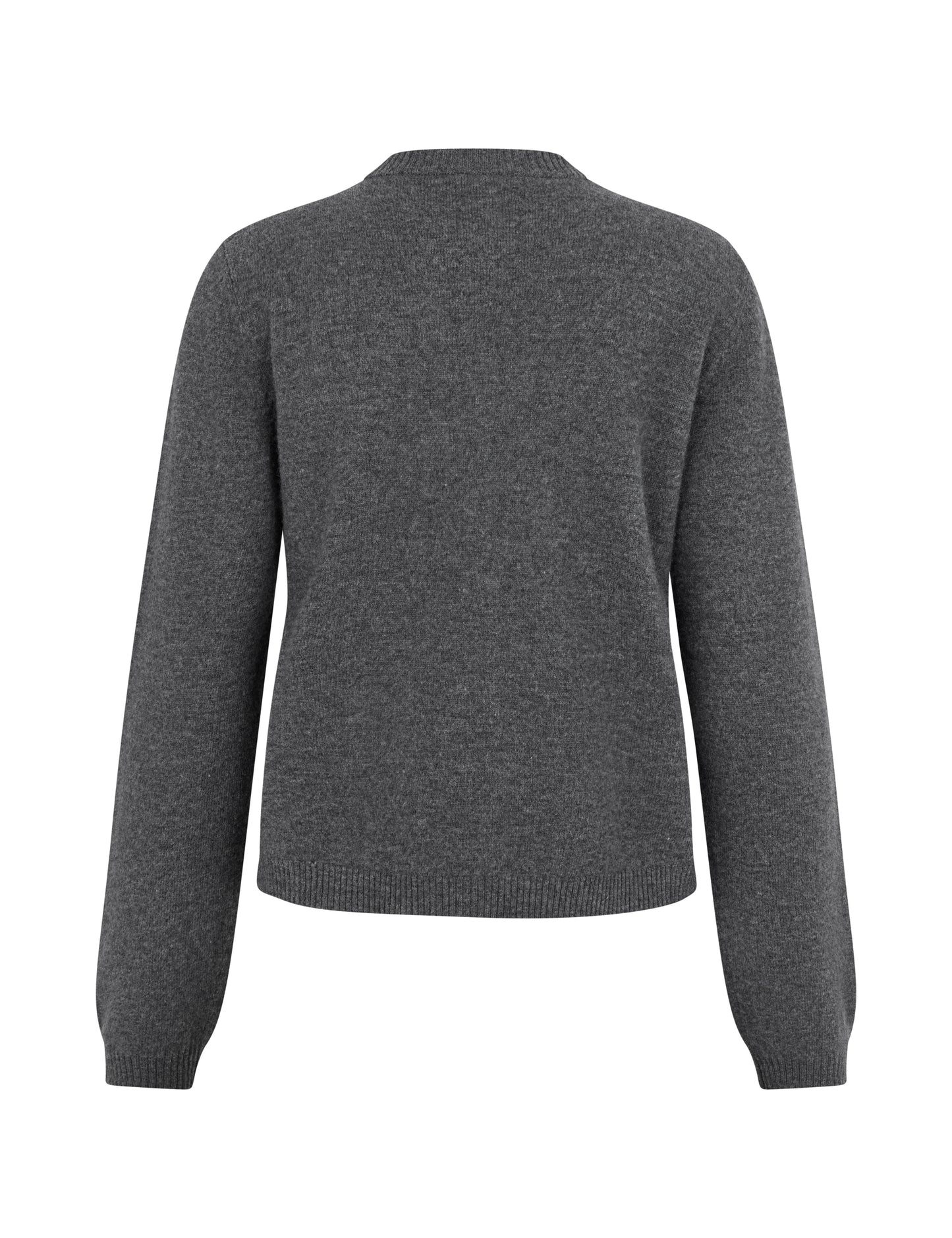 MBYM AVERIE Cardigan, dark grey melange
