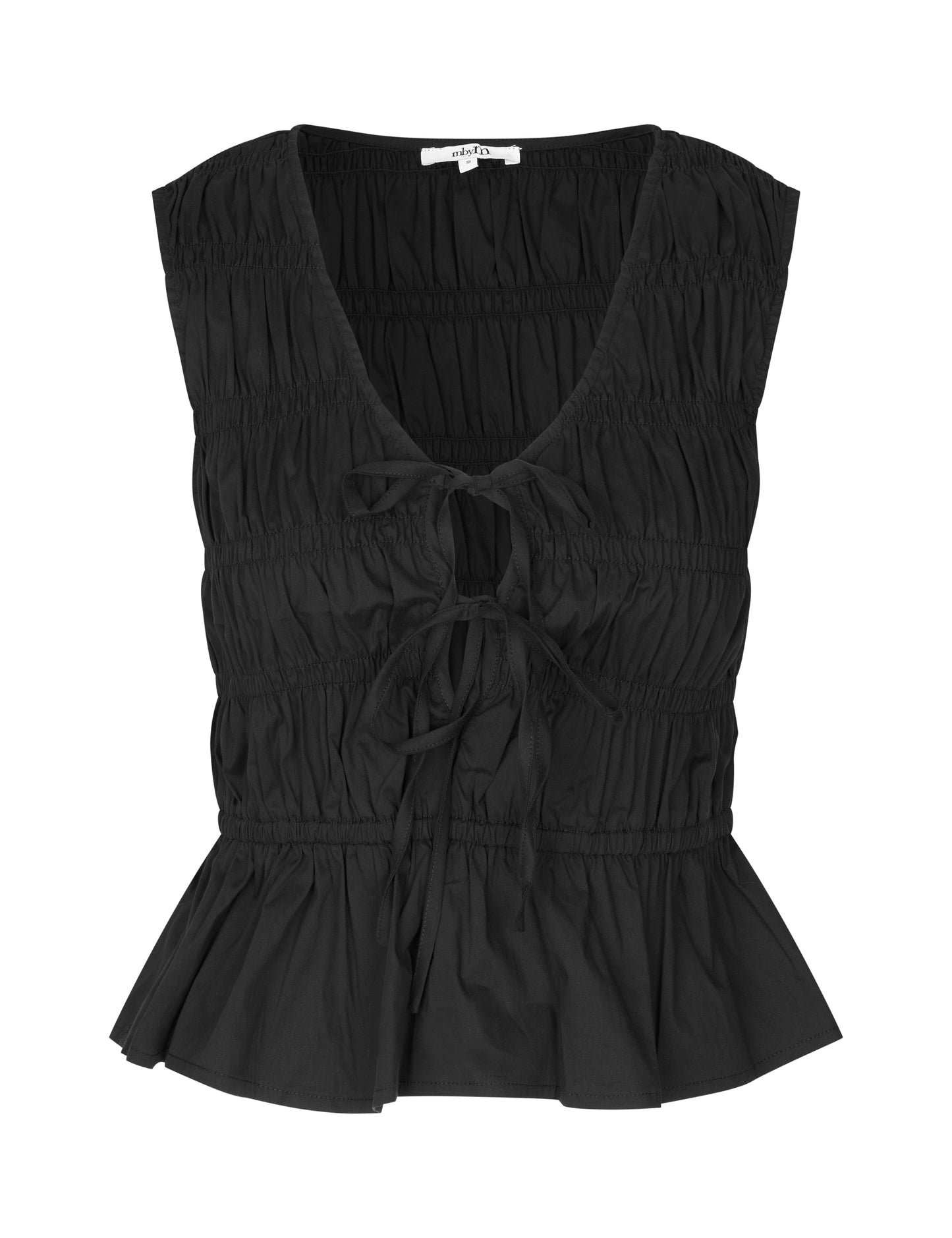 MBYM CYRA Bluse, schwarz