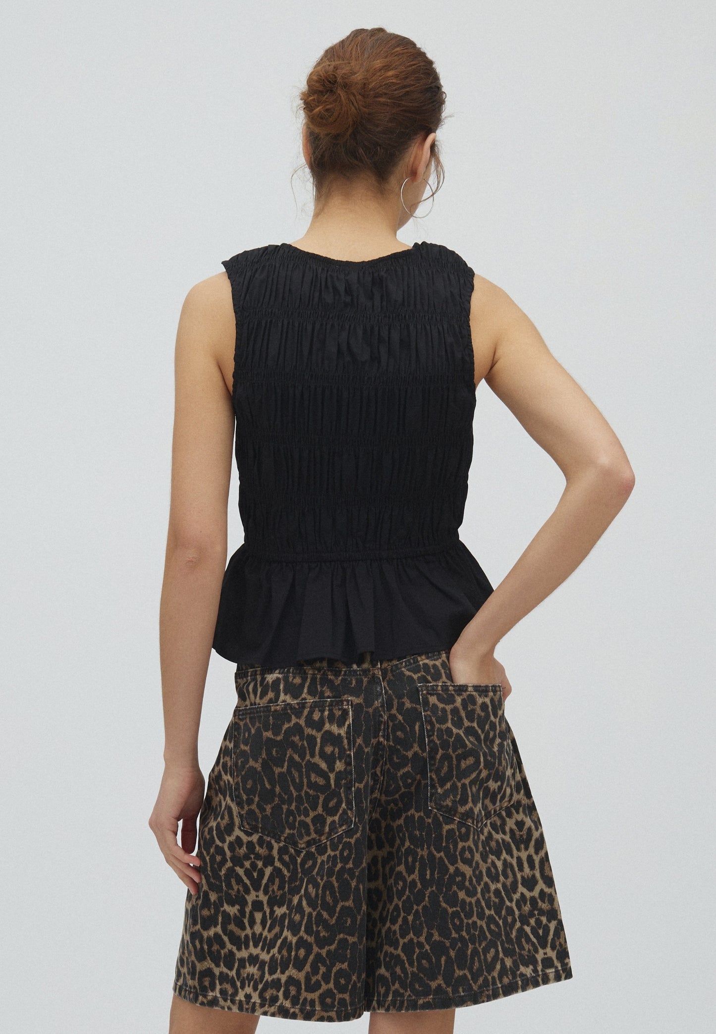 MBYM CYRA Bluse, schwarz