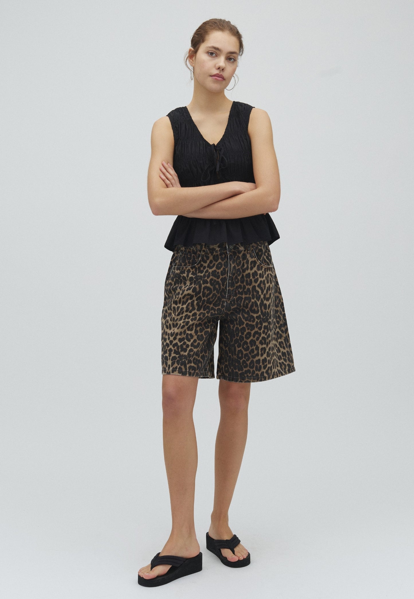 MBYM CYRA Bluse, schwarz