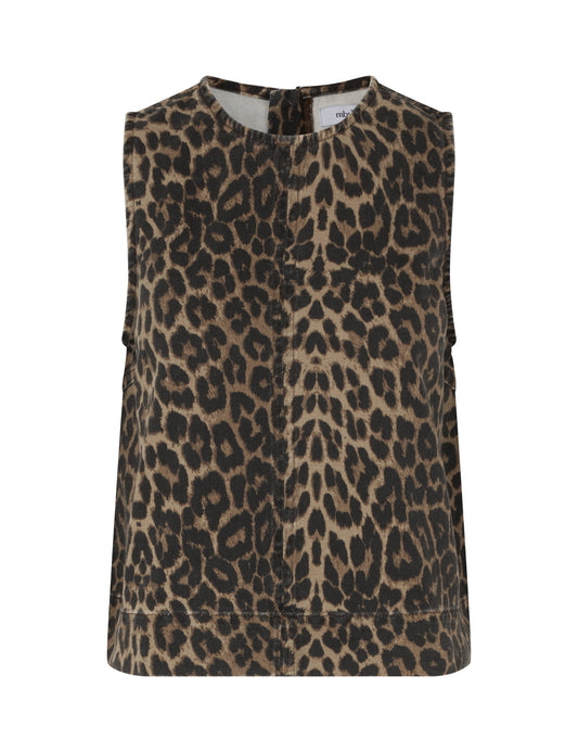 MBYM RIHNE Bluse, leopard