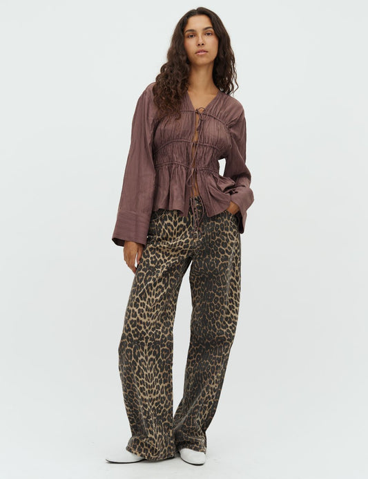 MBYM CADIAN Jeans, leopard