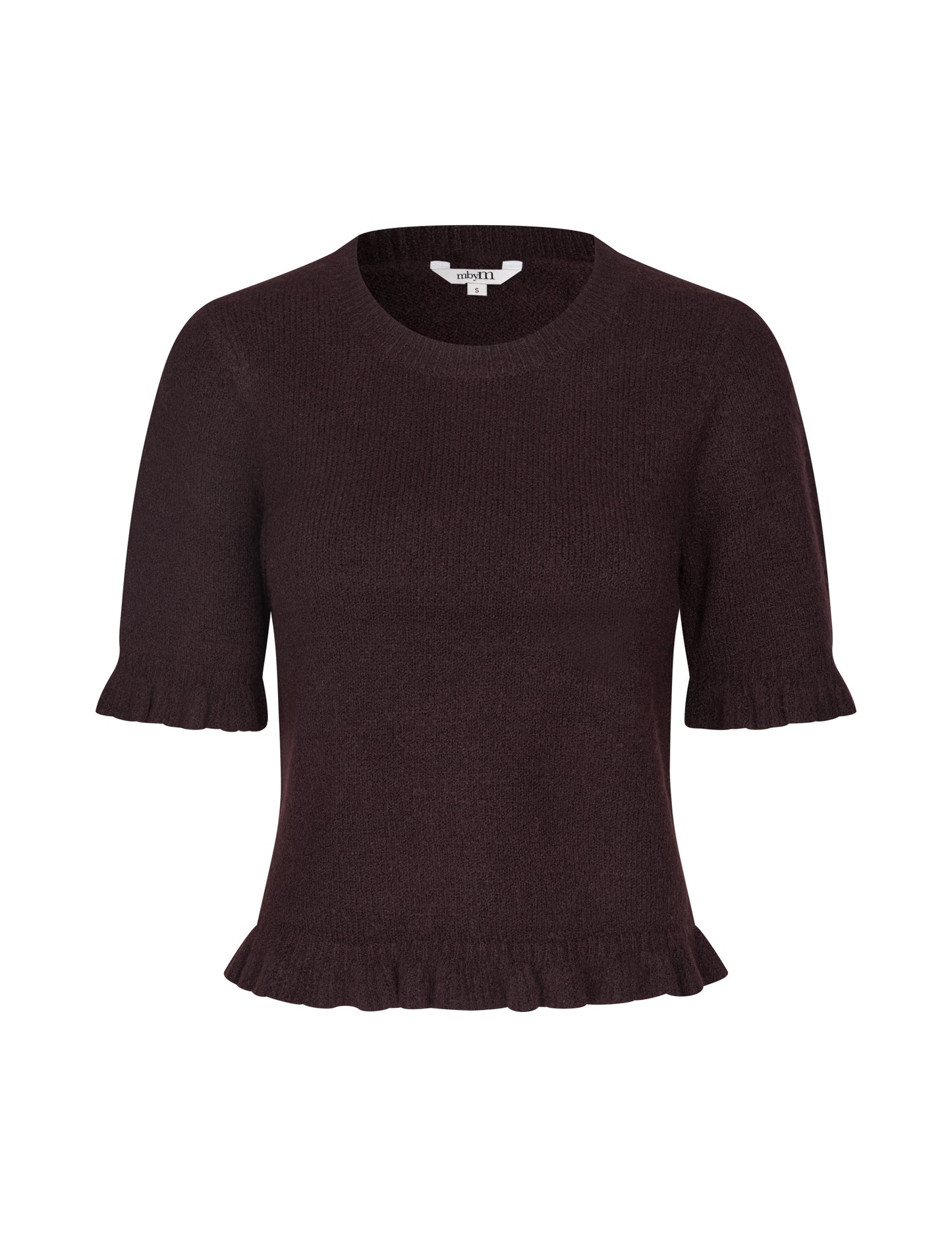 MBYM CARLA Pullover, deep purple melange