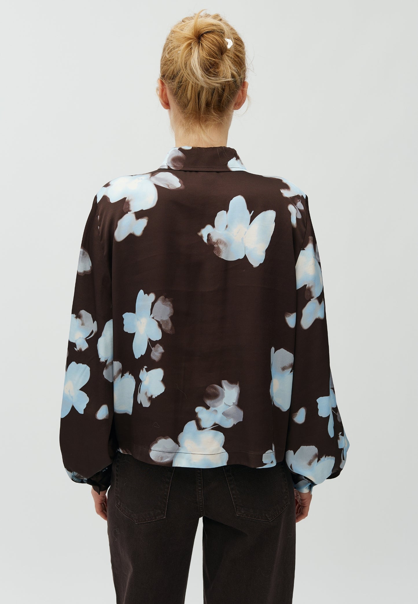 MBYM CARREIRA Bluse, big flower paint