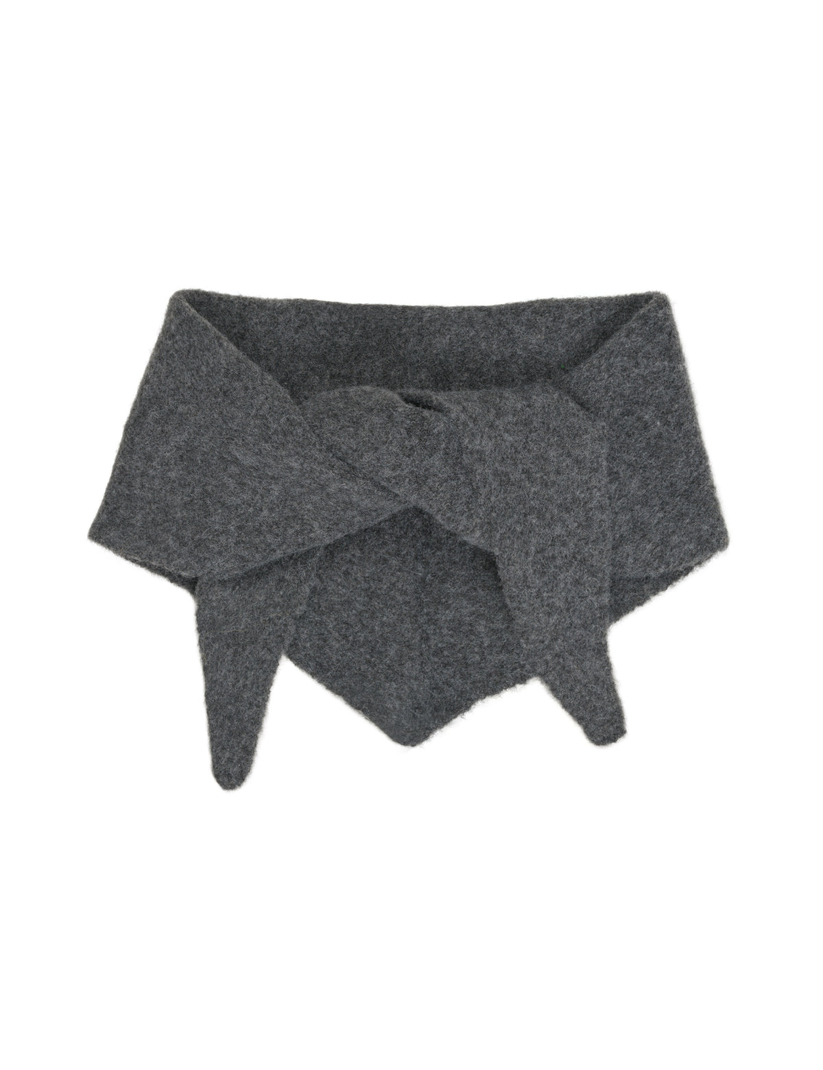 MBYM ZIGGIETTE Schal, dark grey melange