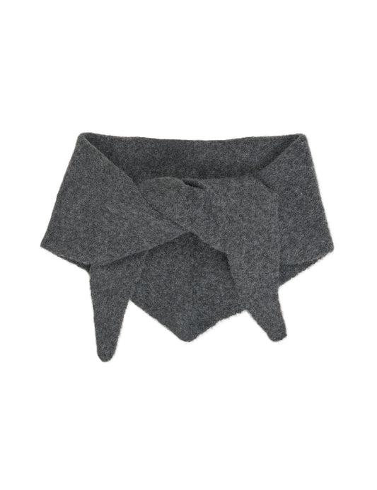 MBYM ZIGGIETTE Schal, dark grey melange