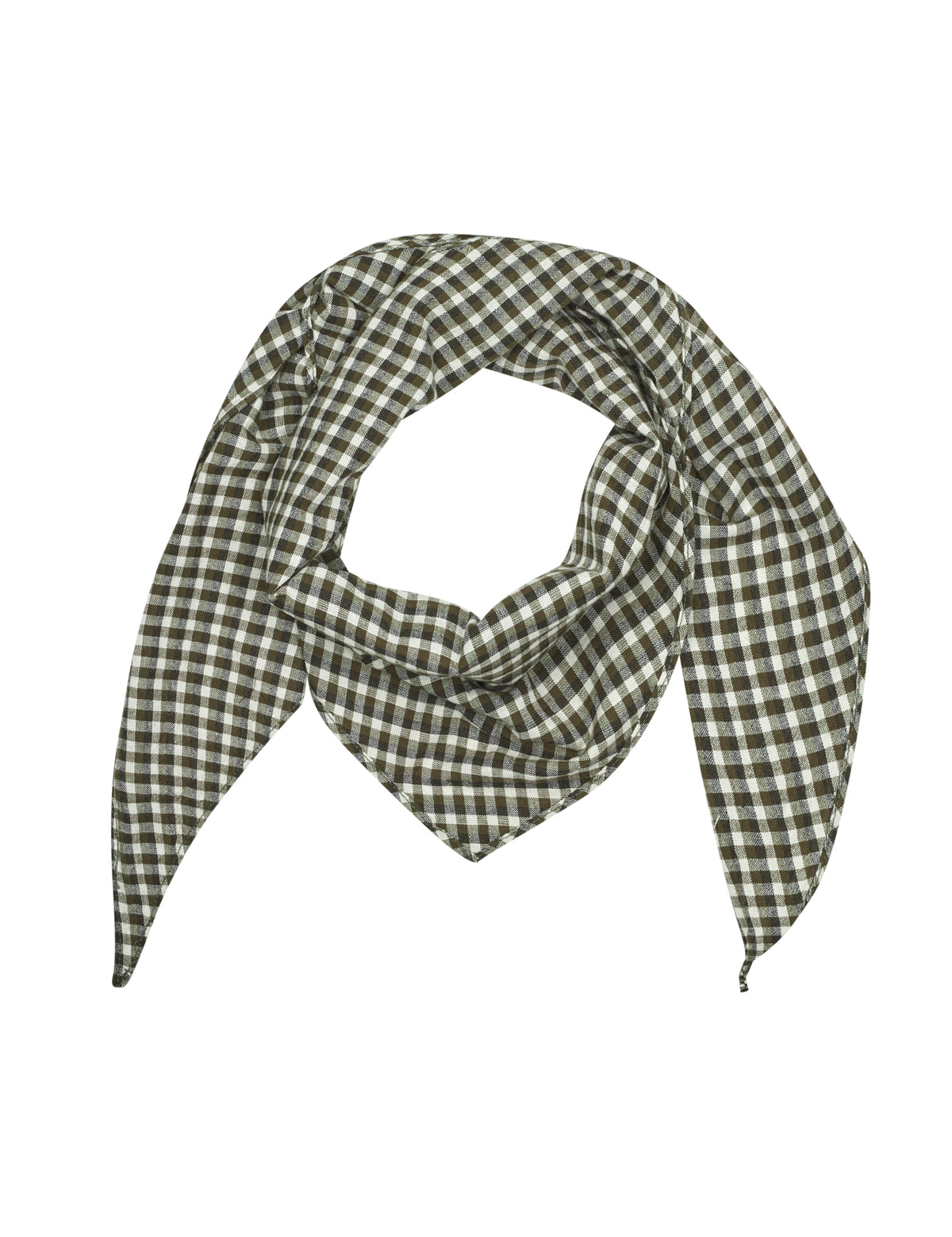 MBYM MEROLDA Tuch, smoked olive check