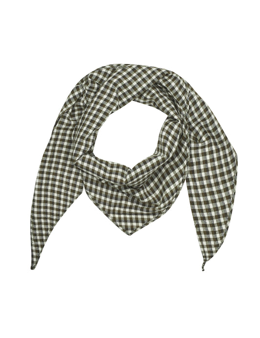 MBYM MEROLDA Tuch, smoked olive check