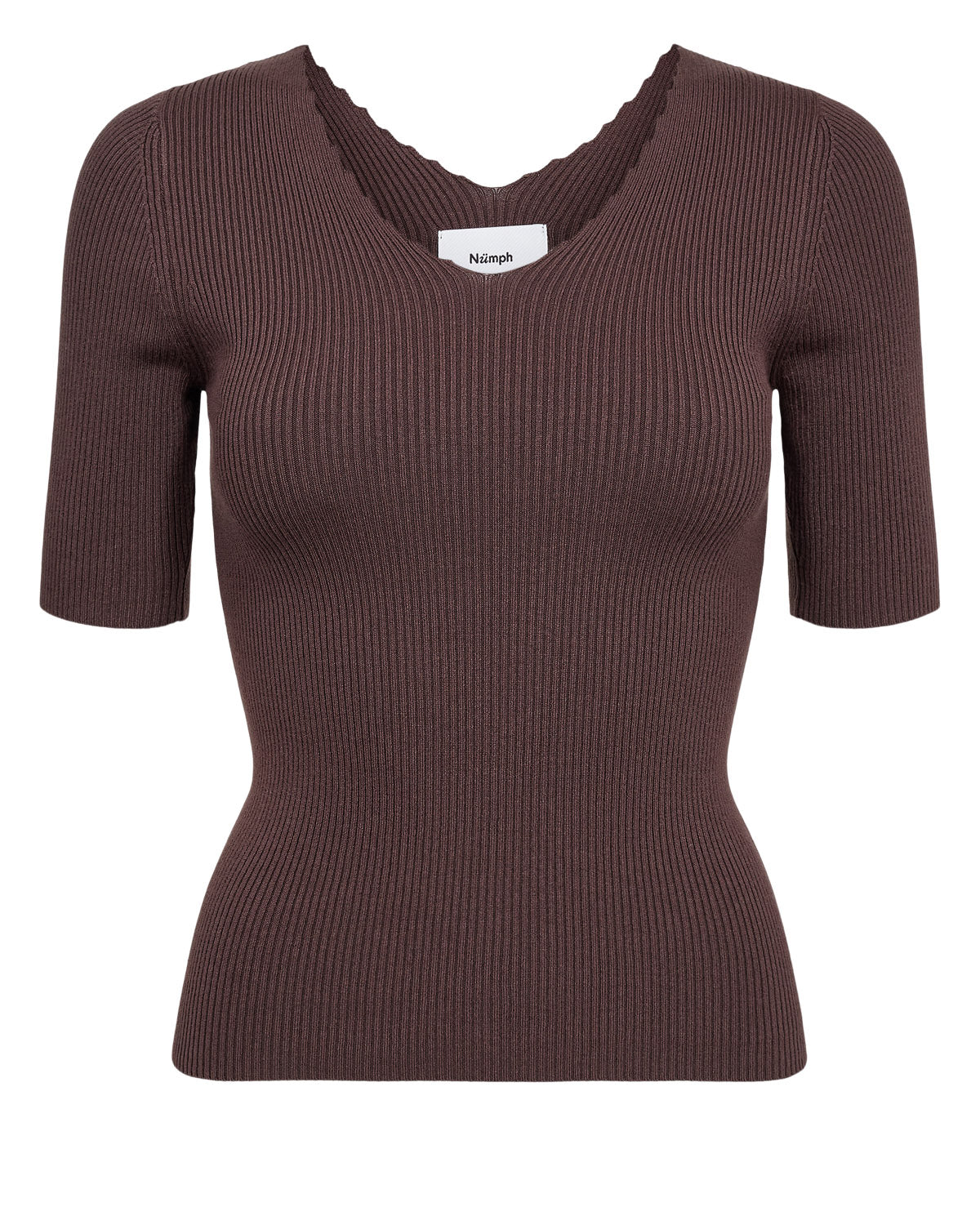 NÜMPH NUAYELET T-Shirt, black coffee