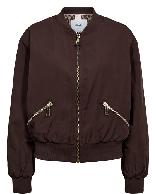 NÜMPH NUELLANORA Jacke, black coffee