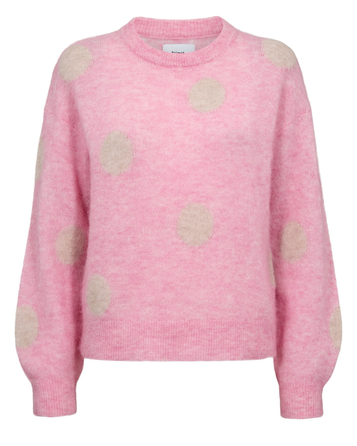 NÜMPH NUSURI DOT Pullover, bonbon