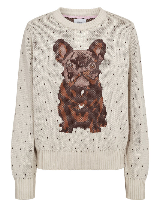 NÜMPH NUSAMARA Pullover, gray