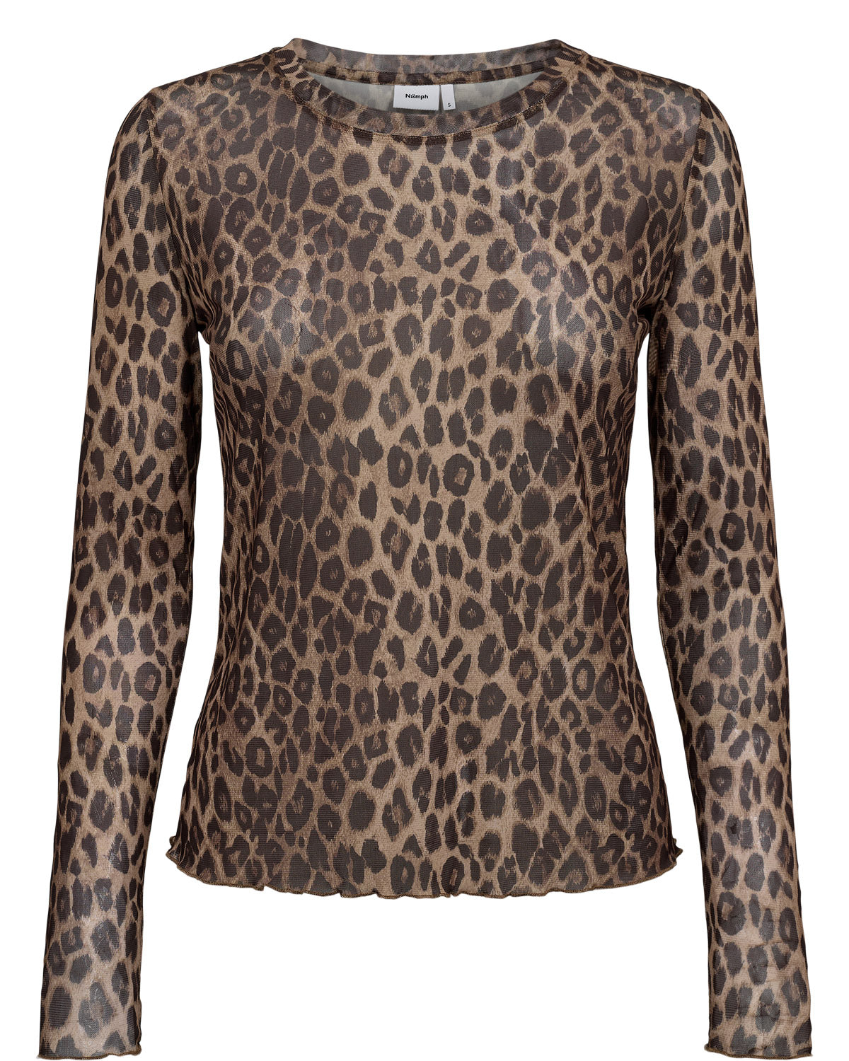 NÜMPH NULIONIS Bluse, tiger's eyer