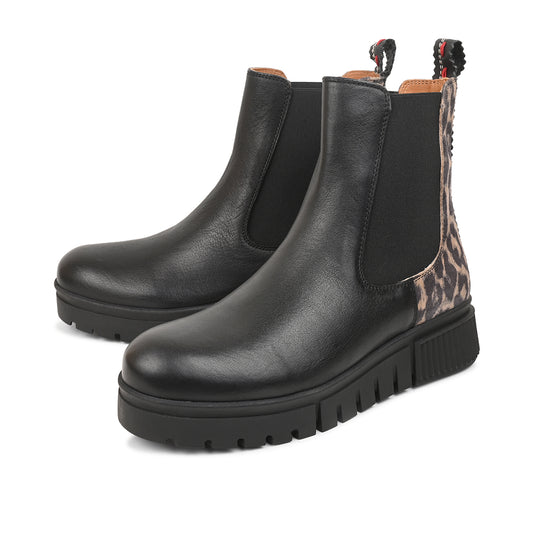 CRICKIT NAELLE Boot, schwarz/leo