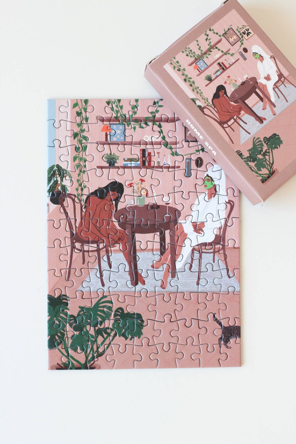 PIECELY PUZZLES HOME SPA Mini-Puzzle, 99 Teile