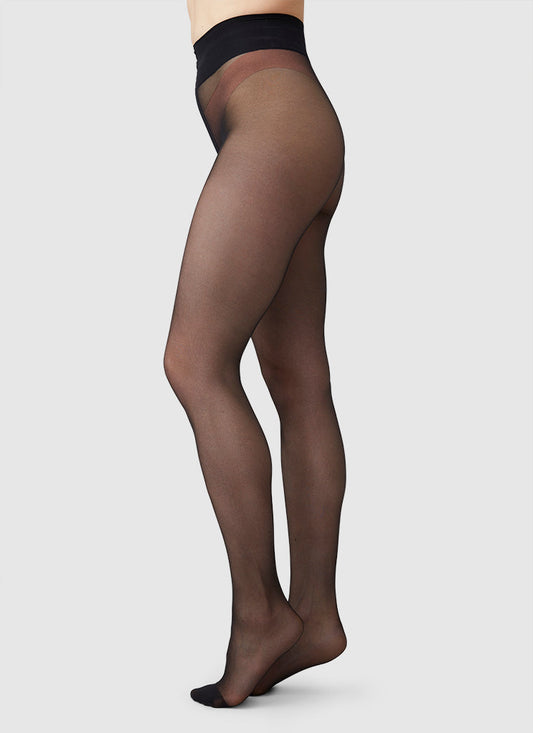 SWEDISH STOCKINGS MALVA Strumpfhose, schwarz