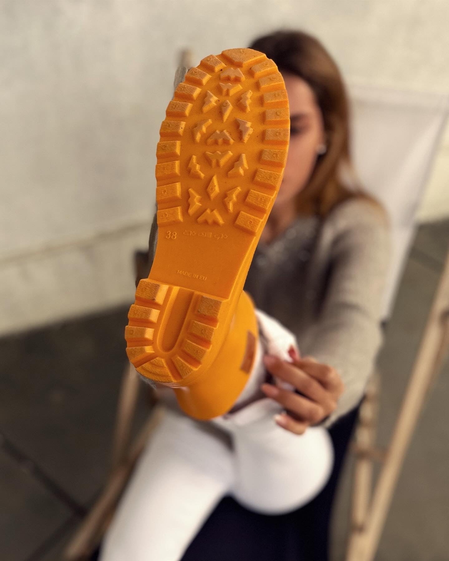 THIES ® BIO RAINBOOT Gummistiefel, orange
