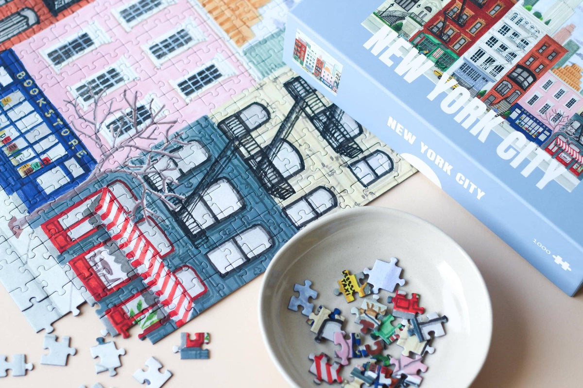 PIECELY PUZZLES NEW YORK CITY Puzzle, 1000 Teile