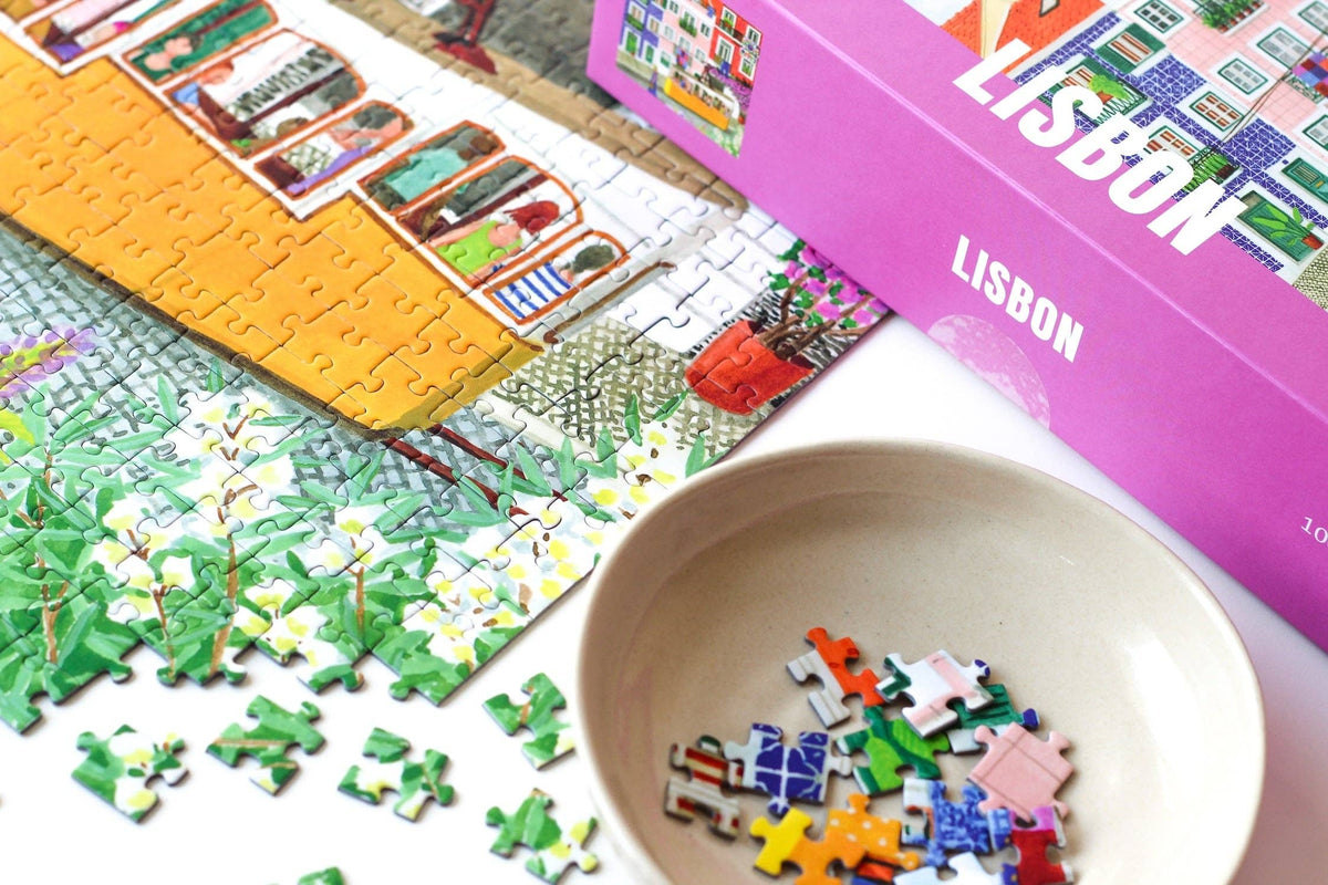 PIECELY PUZZLES LISBON Puzzle, 1000 Teile