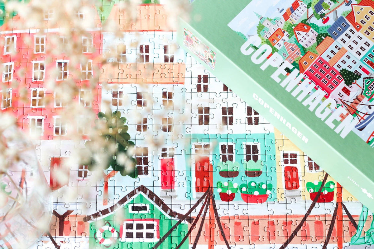 PIECELY PUZZLES COPENHAGEN Puzzle, 1000 Teile