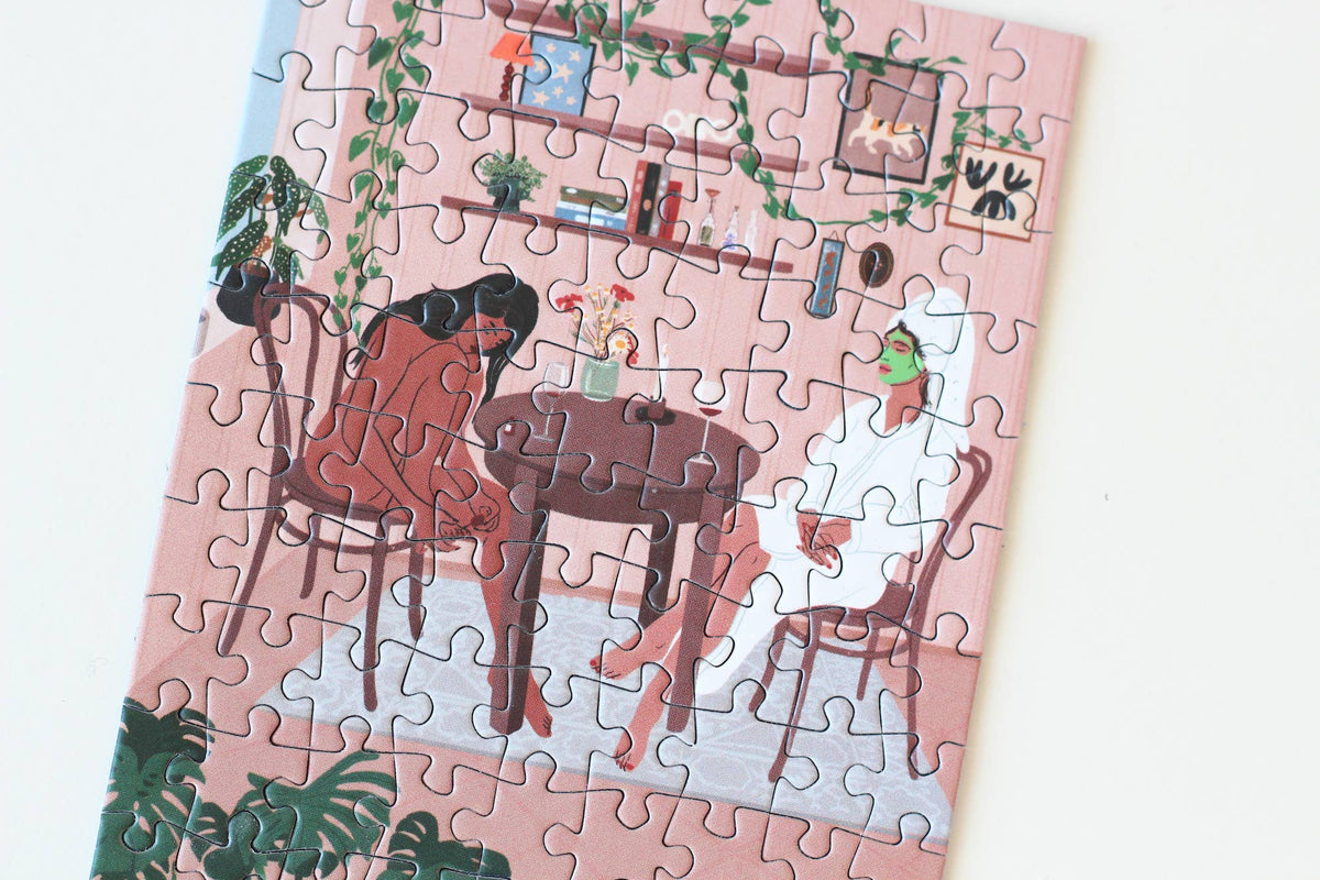 PIECELY PUZZLES HOME SPA Mini-Puzzle, 99 Teile