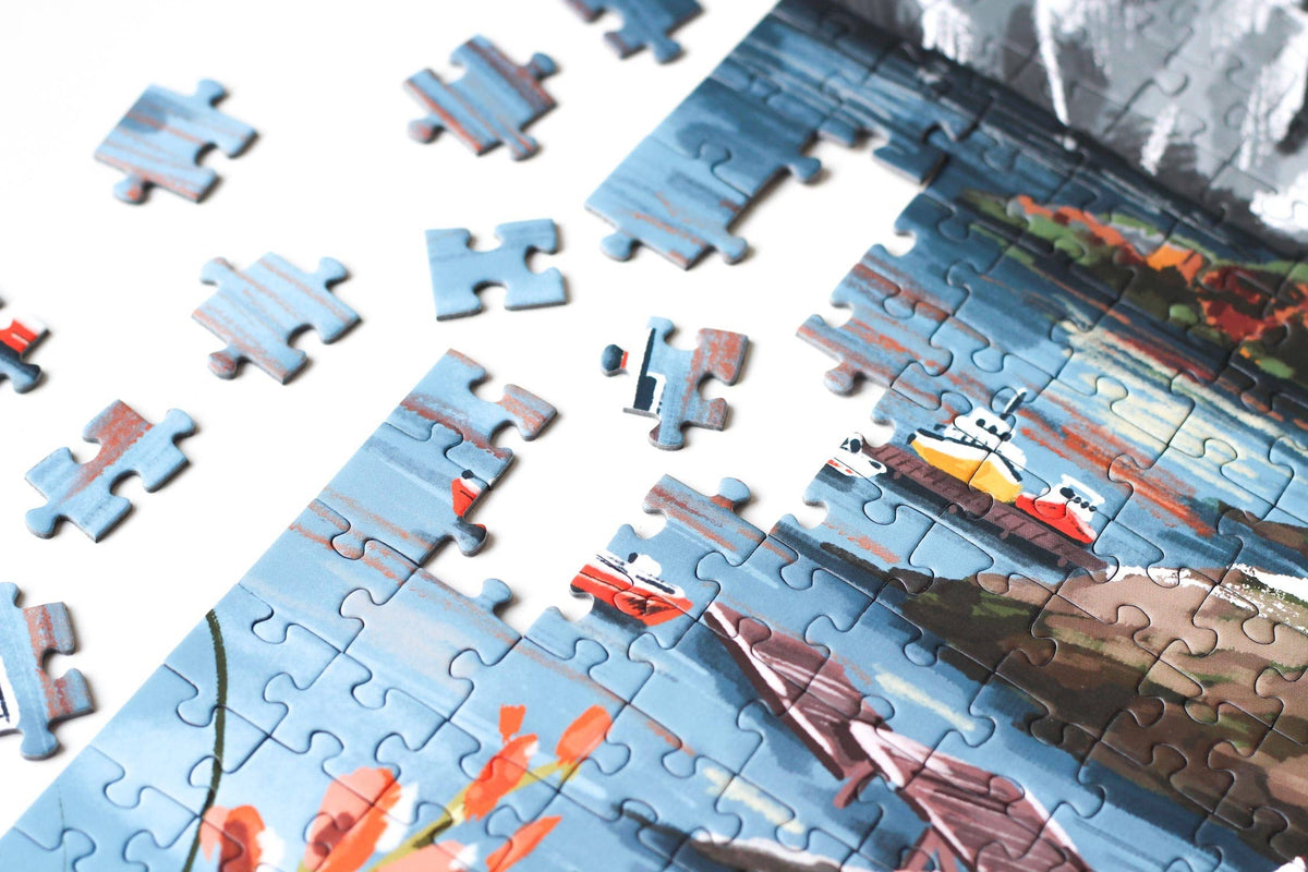 PIECELY PUZZLES LOFOTEN NORWAY Puzzle, 1000 Teile