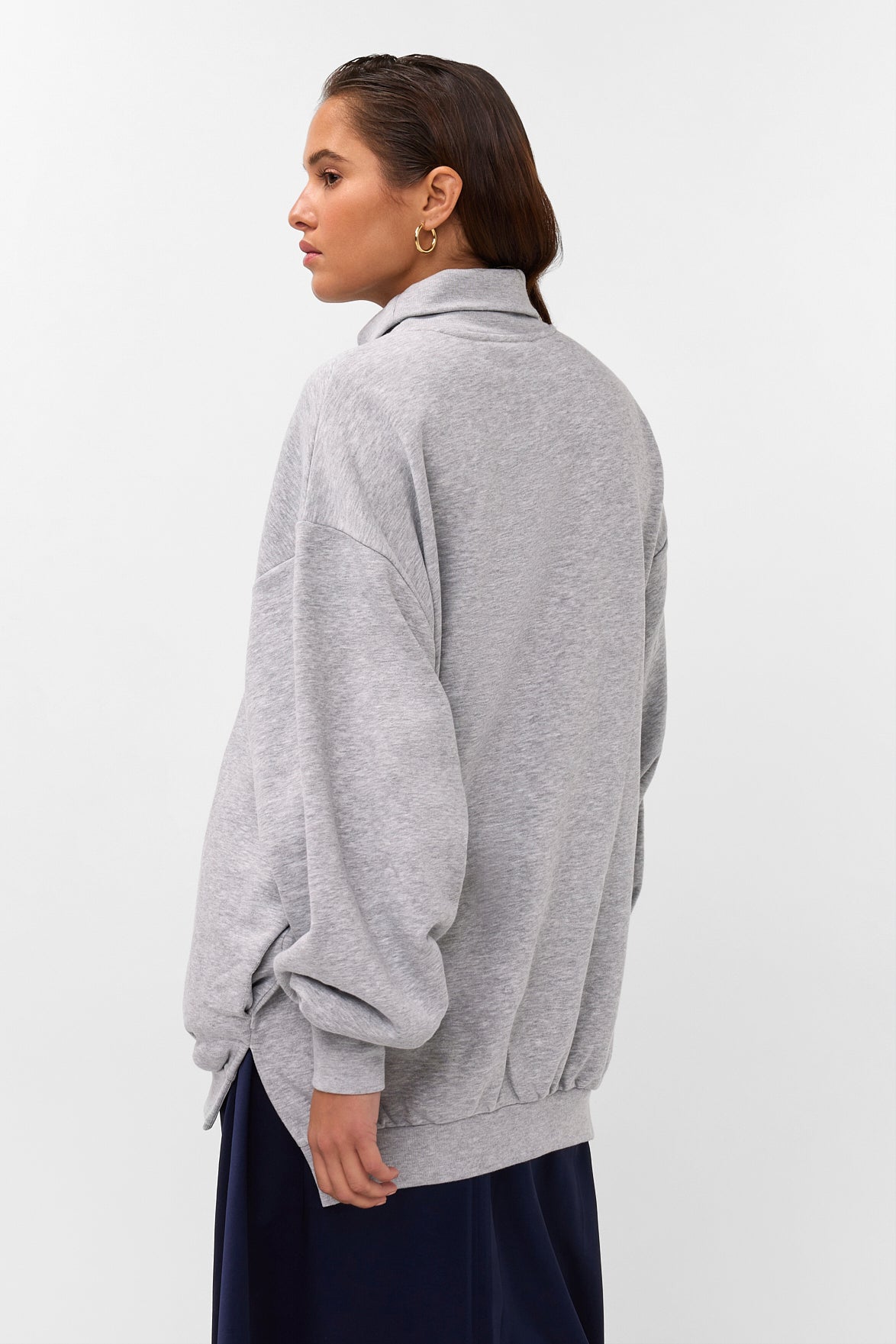 AMAYA AMSTERDAM AMAYA Rollkragenpullover, grau