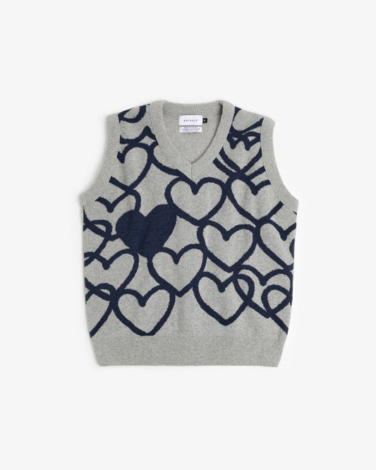 ROTHOLZ AFFECTION Pullunder, grey melange