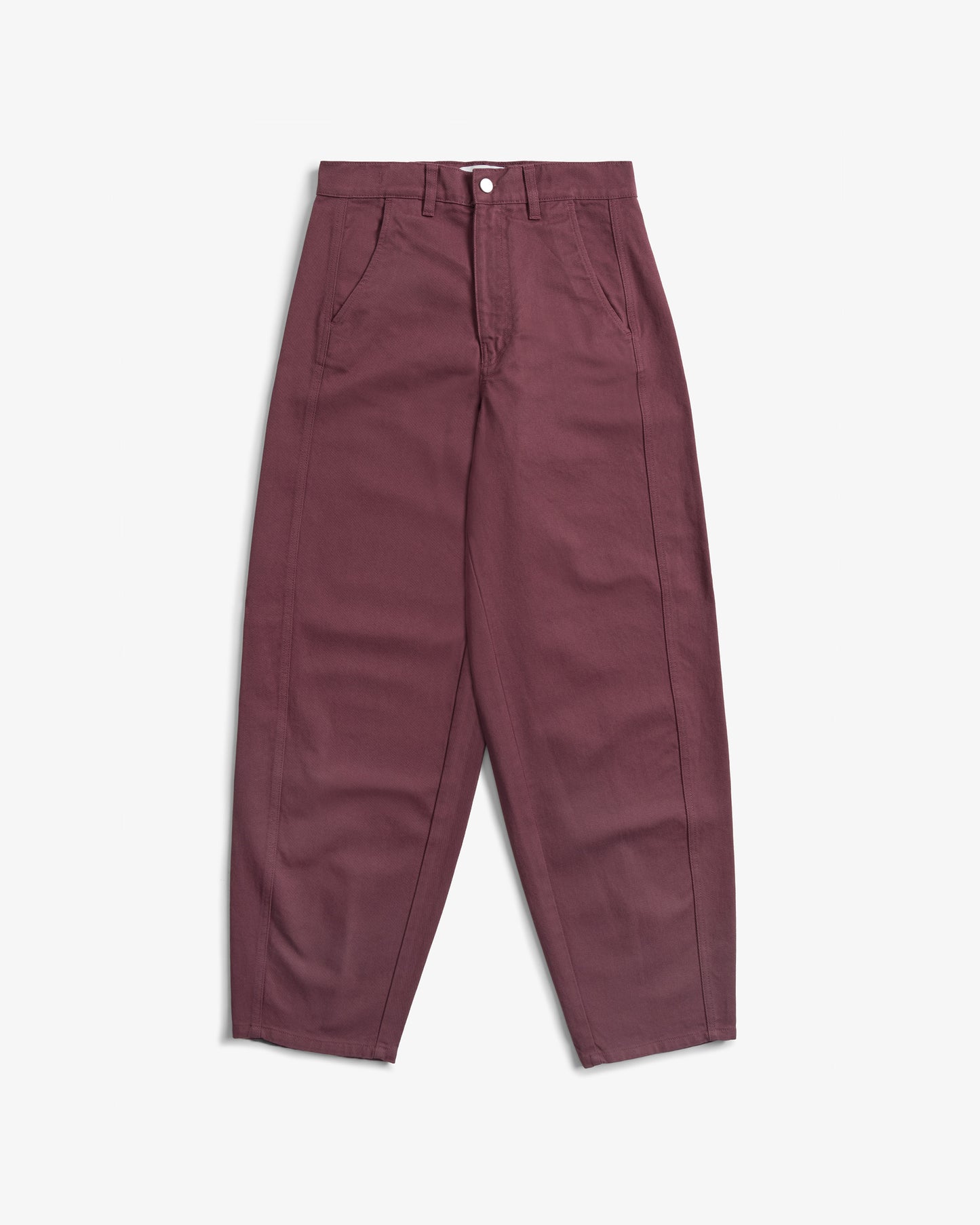 ROTHOLZ BARREL Hose, washed burgundy