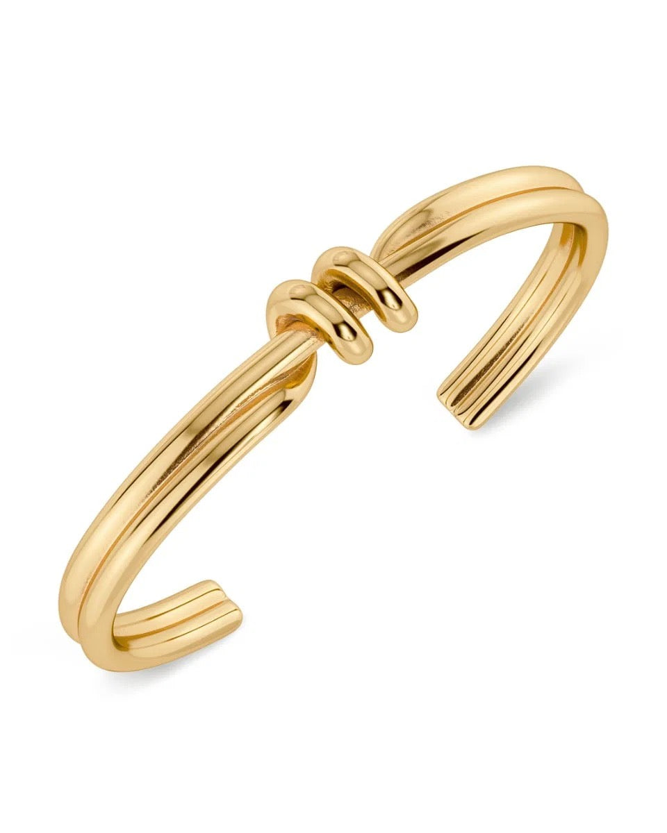 EDBLAD SWIVEL BANGLE, gold