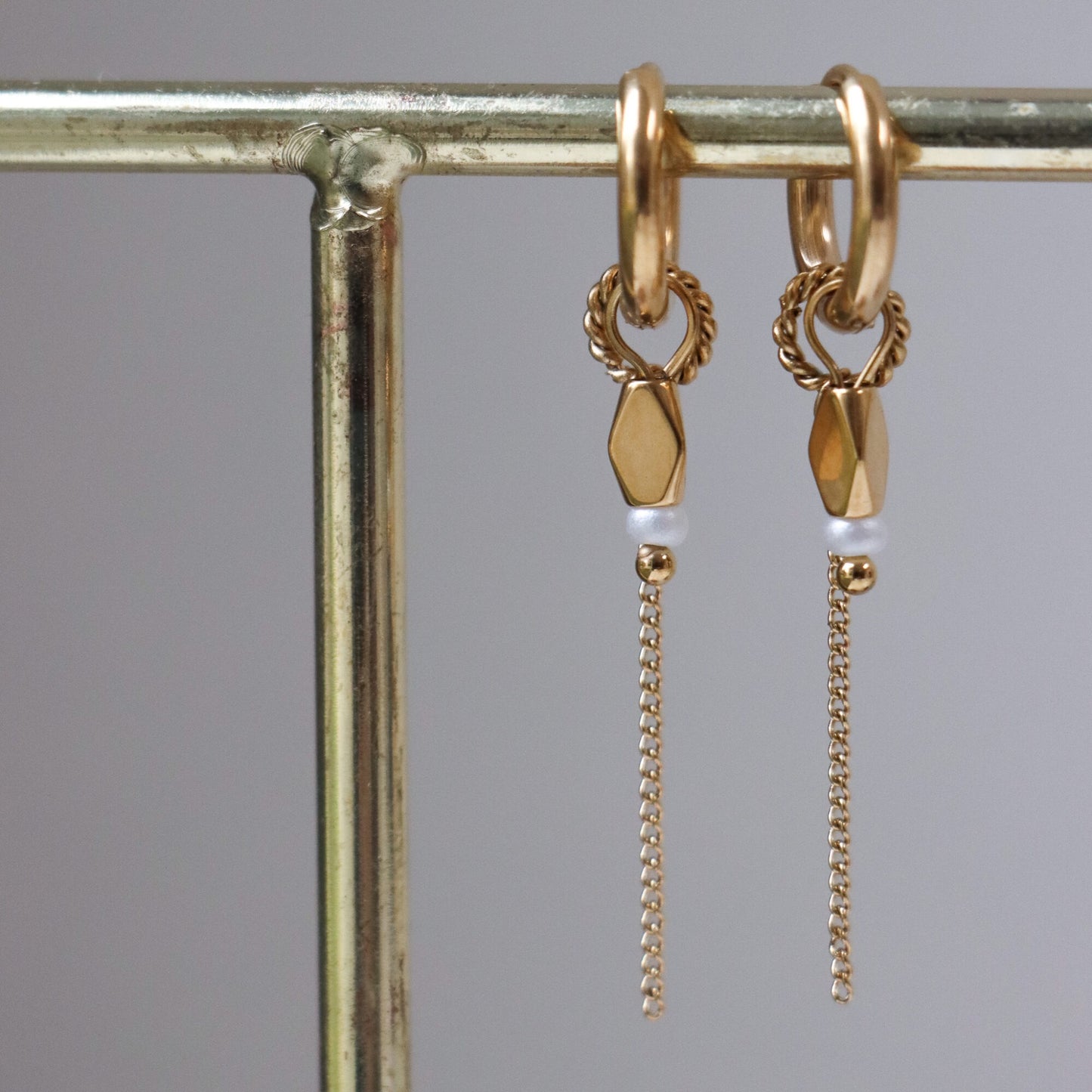 LABEL KIKI MEDUSA Hoop, gold