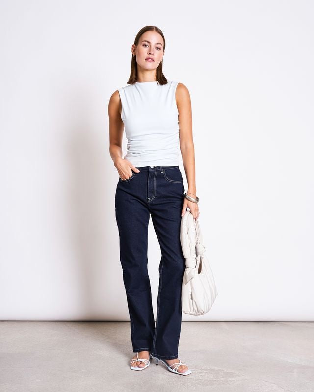 JAN|N JUNE RAFO Top, ice blue