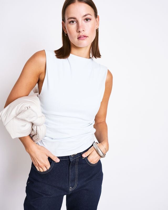 JAN|N JUNE RAFO Top, ice blue