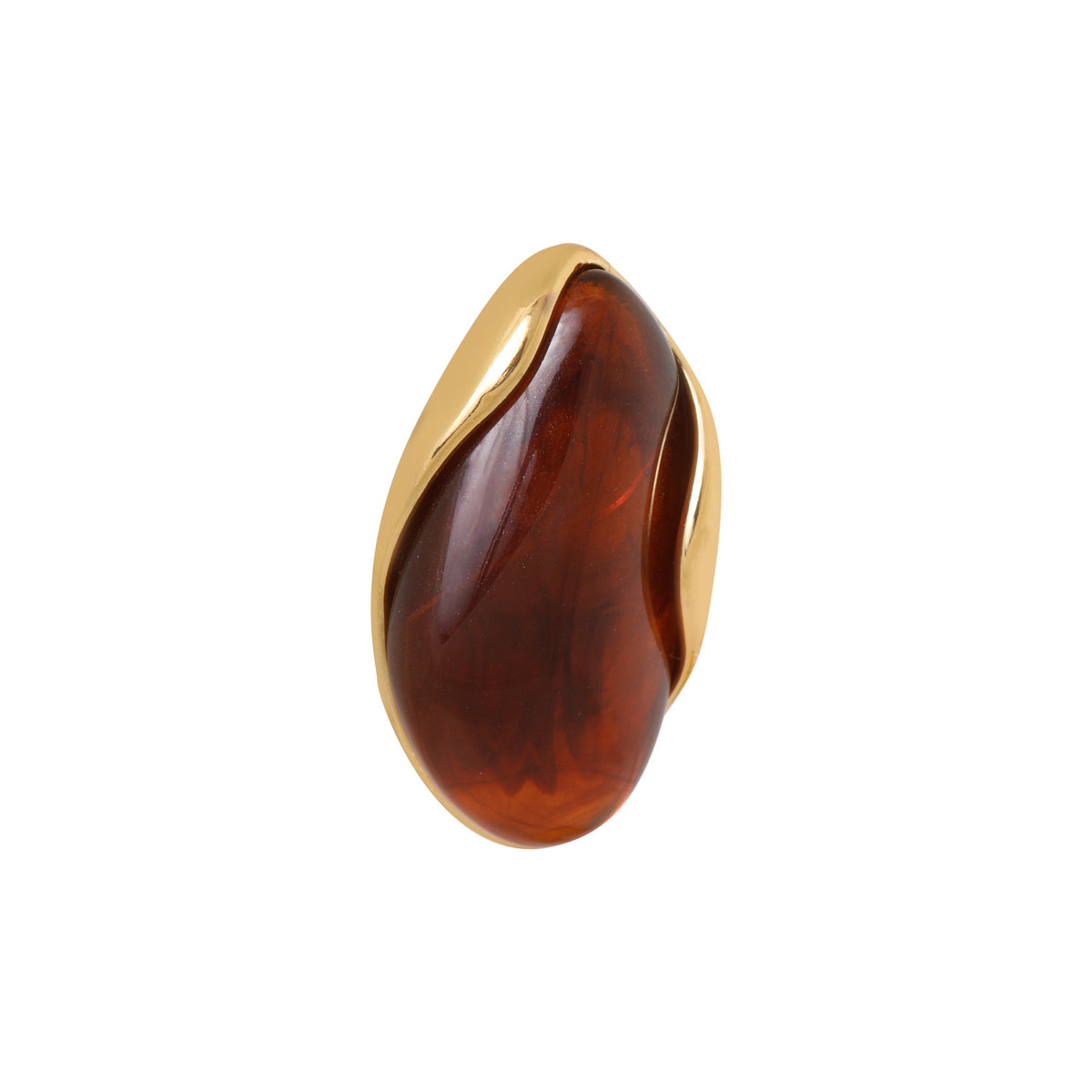LABEL KIKI CLASSIC CARAMEL Hoop, gold