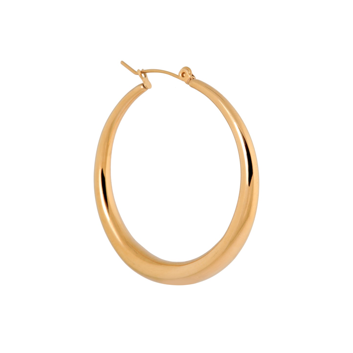 LABEL KIKI GOLDEN CIRKEL Hoop, gold