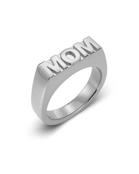 EDBLAD MOM/WOW Siegelring, silber