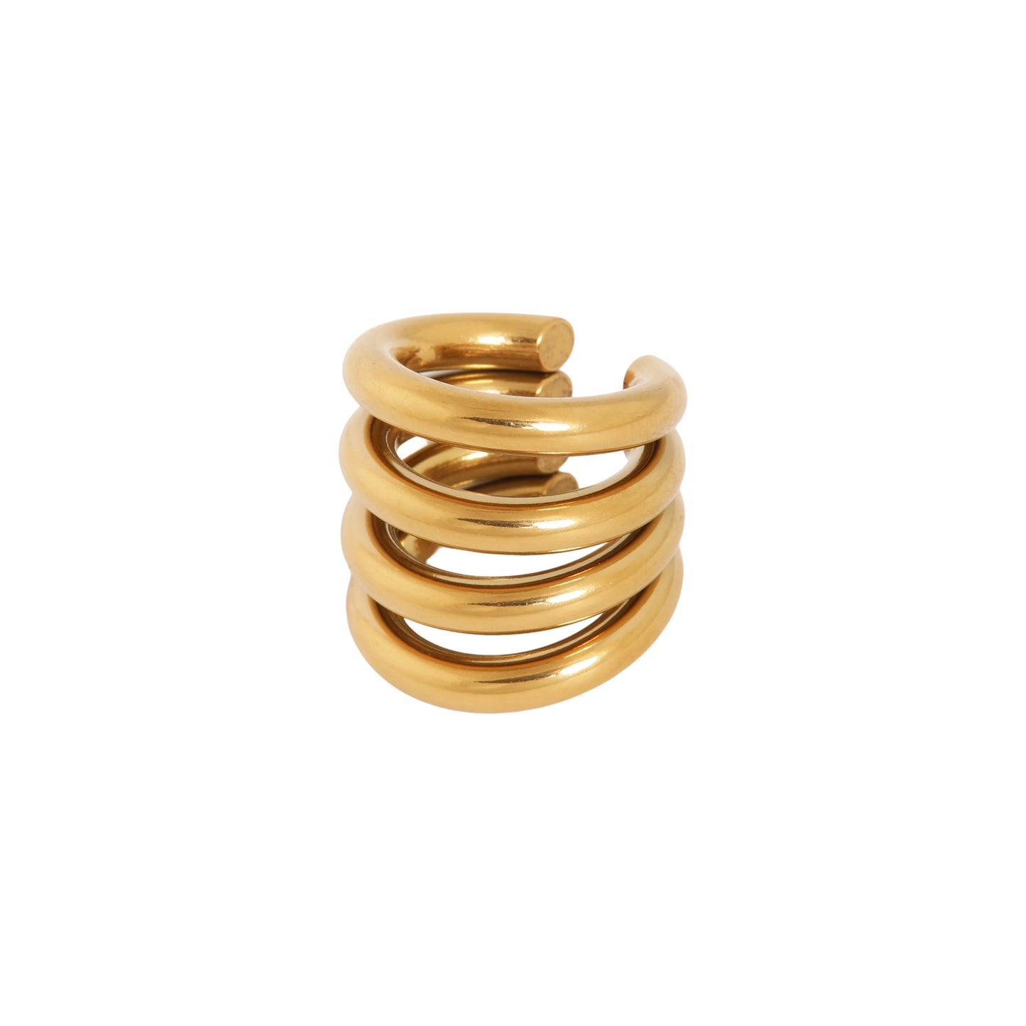 LABEL KIKI FOUR IN A ROW Ear Cuff, gold