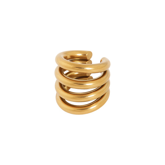 LABEL KIKI FOUR IN A ROW Ear Cuff, gold