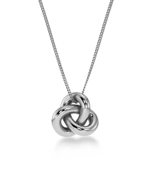 EDBLAD INFINITY KNOT Kette, silber