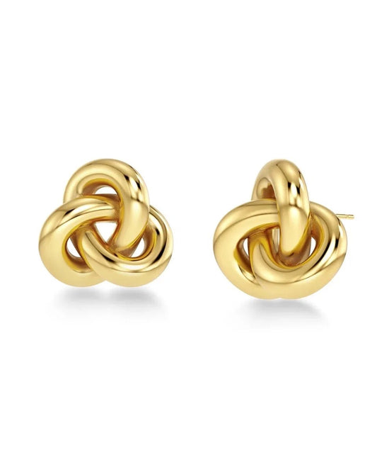 EDBLAD INFINITY KNOT Ohrringe, gold