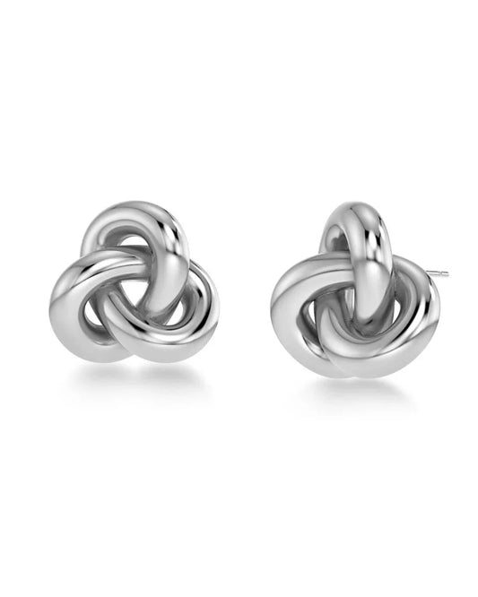 EDBLAD INFINITY KNOT Ohrringe, silber