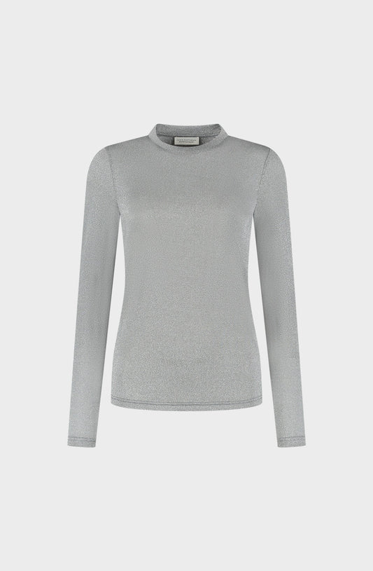 AMAYA AMSTERDAM FLORA Longsleeve, grau